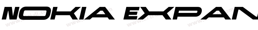 Nokia Expanded字体转换
